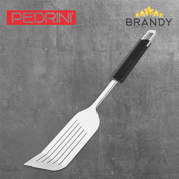 Pedrini Tweed Slotted Spatula Stainless Steel