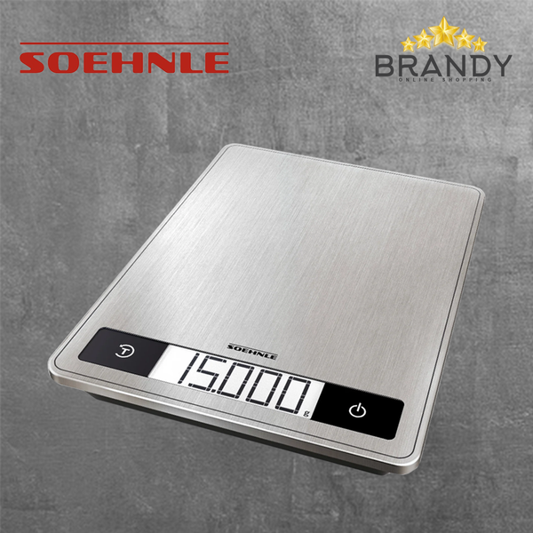 Page Profi Kitchen Scale 15Kg Precision Measurement Stainless Steel LCD Display