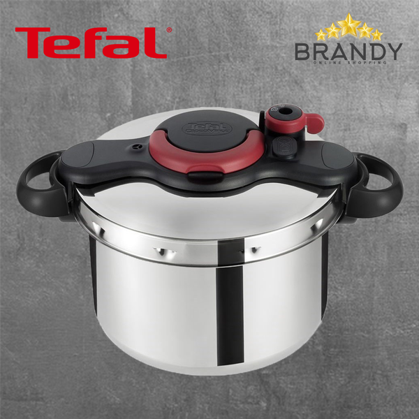 Clipso Minut Easy Pressure Cooker, Stainless Steel, 6-9 Liters