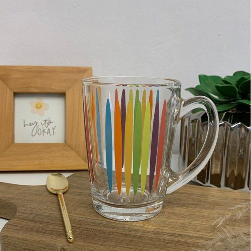 Fizz Mug Set 6pcs, Opal Glass, 320ml