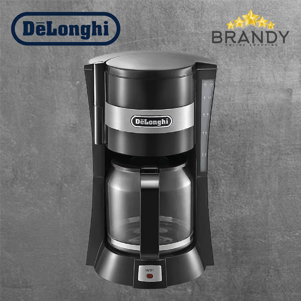 Drip Coffee Maker Black ICM15210.1 10-Cup Glass Carafe Automatic Shut-Off