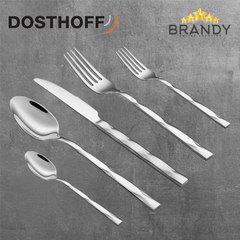 Dosthoff Diamond 60-Piece Stainless Steel Cutlery Set-1