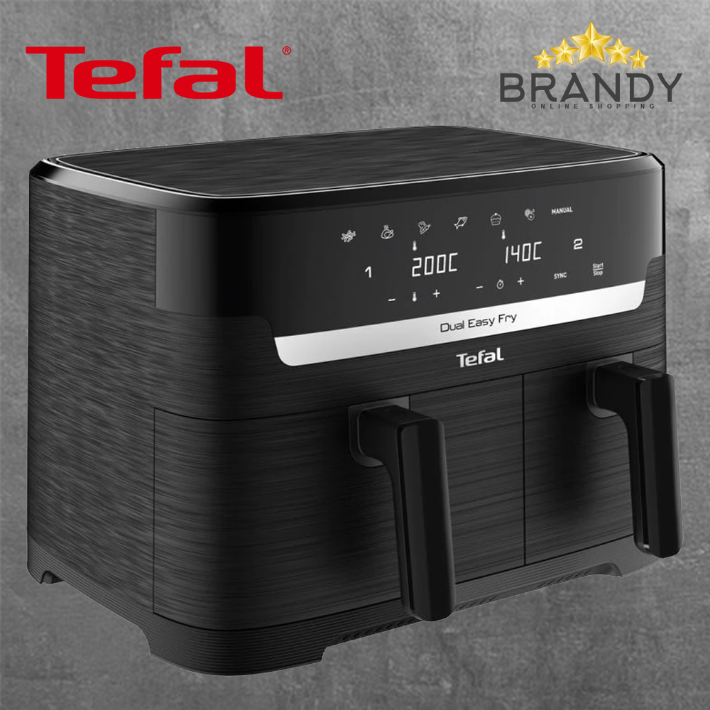 Dual Easy Fry Digital 8.3L Air Fryer with Dual Cooking Zones