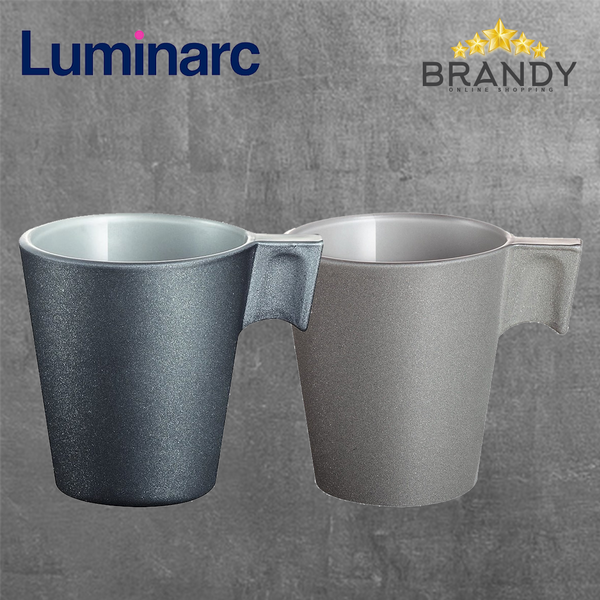 Loft Stony Set 4 Coffee Cups - Thermal Shock Resistant Glass