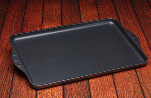 Diamond Double Burner Griddle with Non-Stick Coating
