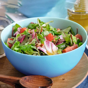 Diwali Blue Salad Bowl 21cm