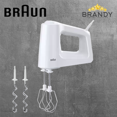 Hand Mixer HM3000WH 450W 5 Speeds White
