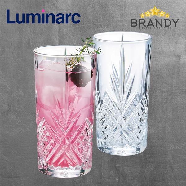 Eugene Long Cups Set 6pcs, 38cl Glassware