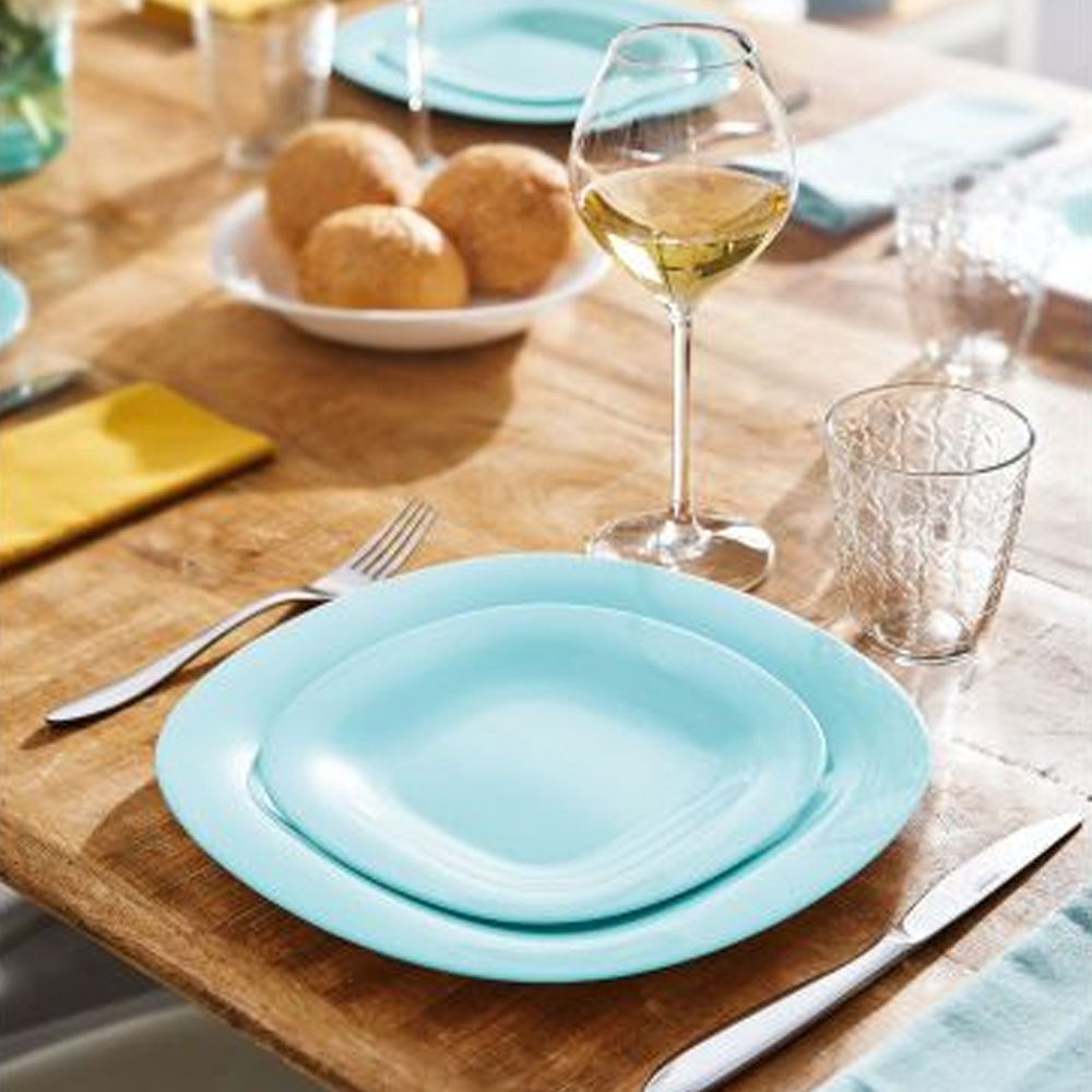 Carine Turquoise Dinner Set 18pcs