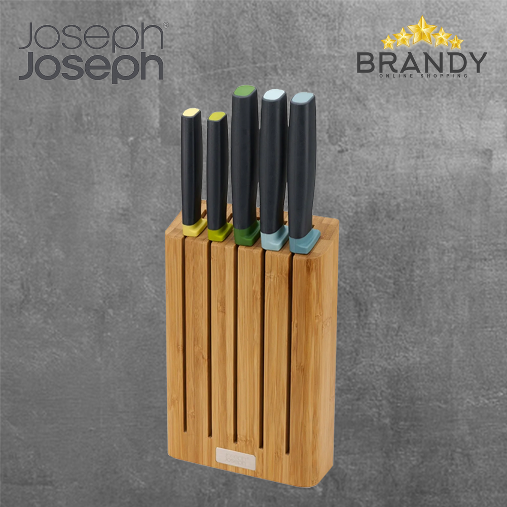 Elevate Knife Set 5pcs With Wooden Stand
