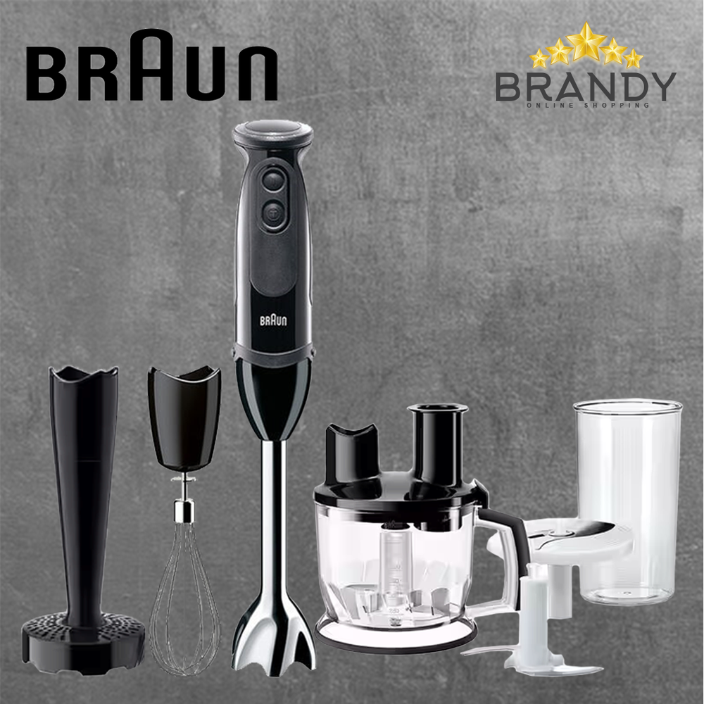 Hand Blender Set MQ5277BK with 21 Speeds and 1000W Power