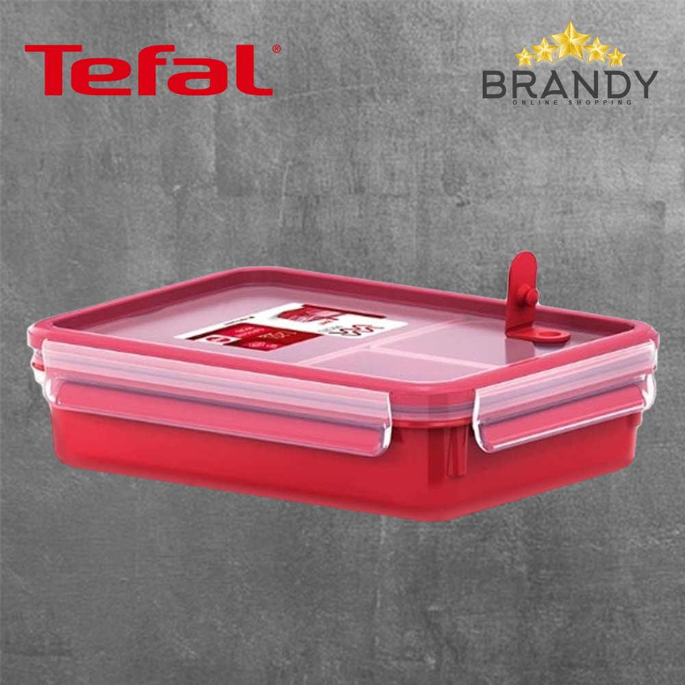 Masterseal Red Lunch Box with Inserts