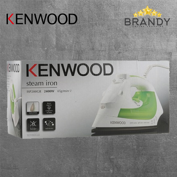 Steam Iron ISP200GR with Adjustable Steam Control