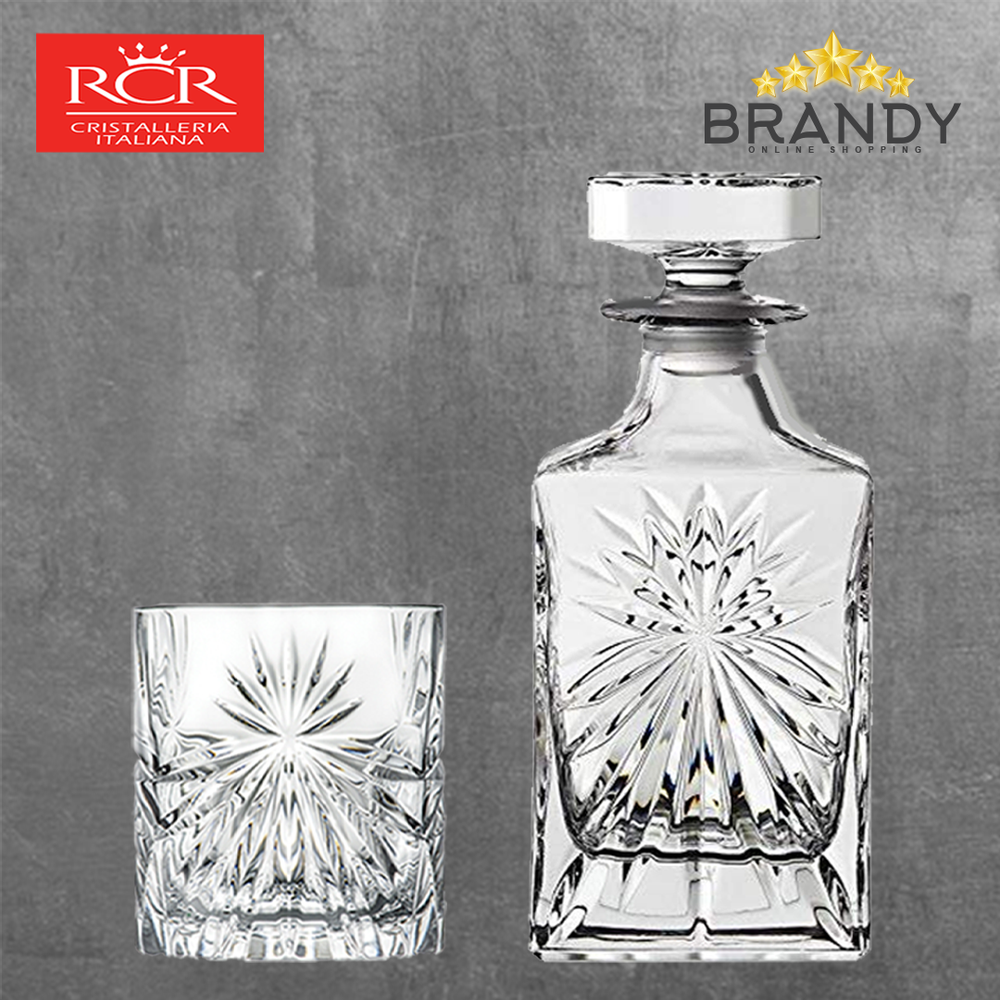 Oasis Whiskey Set 7pcs Crystal Glass