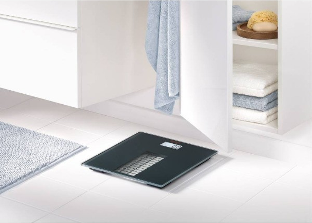 Maya Body Scale 180Kg Capacity Digital Glass Platform Bathroom Scale