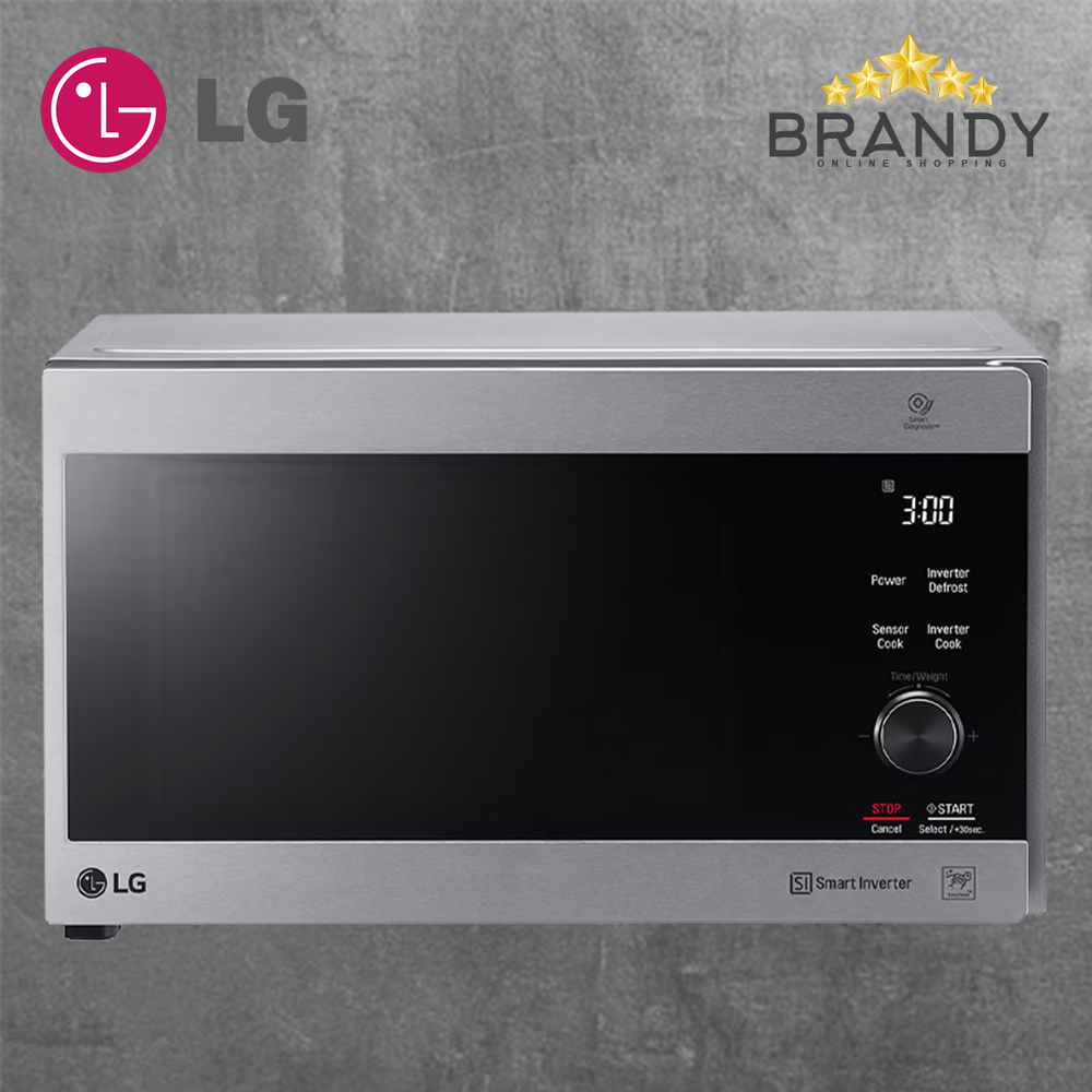 Microwave Silver 42 Liters Inverter MH8265CIS Even Heating Fast Cooking