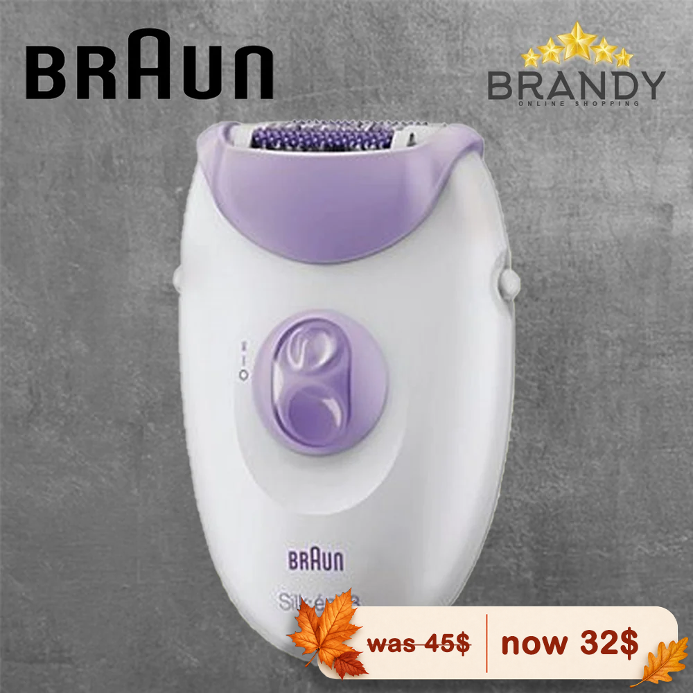 Braun Silk-épil 3 SE3-000 Epilator with SmartLight White/Purple
