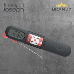 Joseph Joseph ThermaPoint Digital Probe Thermometer Black Fold-out