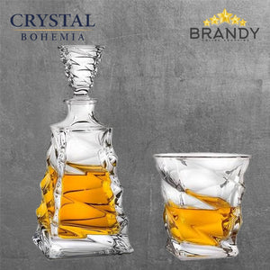 Casablanca Whiskey Set 7pcs Crystal Drinkware