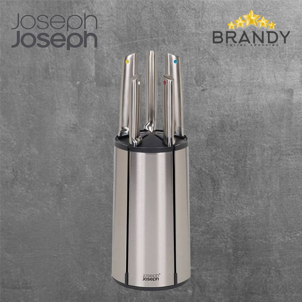 Joseph Joseph Elevate™ Steel Knives Carousel 5-piece Set