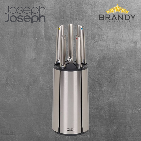 Joseph Joseph Elevate™ Steel Knives Carousel 5-piece Set