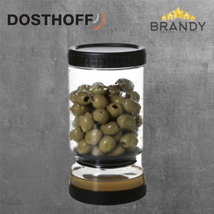 Dosthoff Clear Glass Olives and Pickles Preservation Jar 930 ml