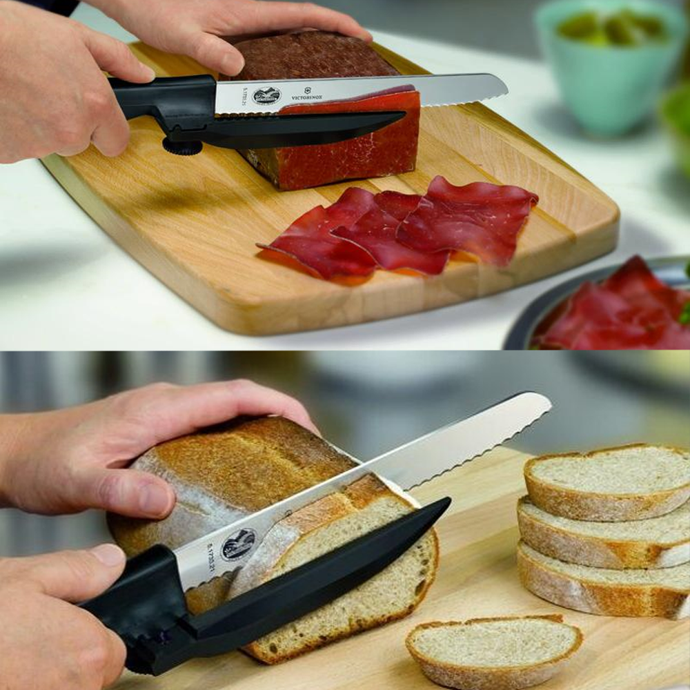 Adjustable Bread Knife 21cm Stainless Steel