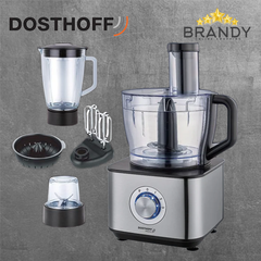 Dosthoff FP401 Food Processor 4 L 9-in-1 1100W