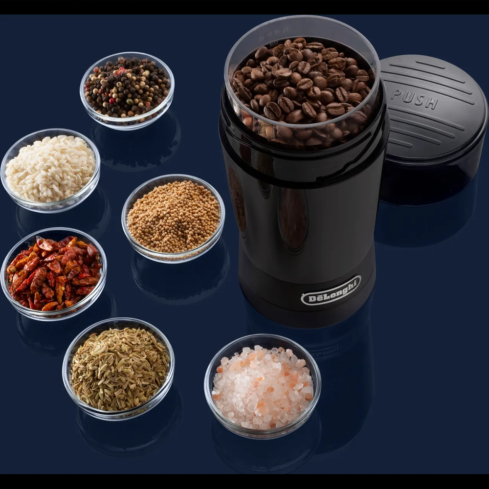 Coffee Grinder Black KG200 Electric Blade Compact Adjustable Cup Selector