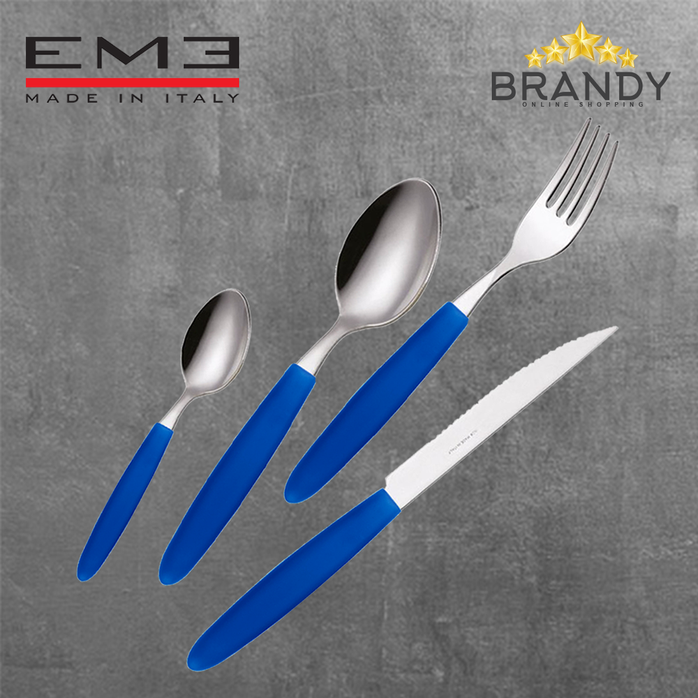 Light Blue Cutlery Set 24pcs