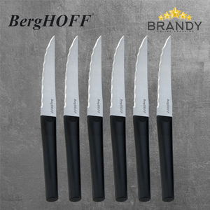 Matrix Steak Knives Set 6pcs with Stainless Steel Blades