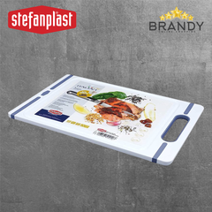 Stefanplast Italian Chef Cutting Boards Set L 34x22 cm & M 29x19x1 cm-1