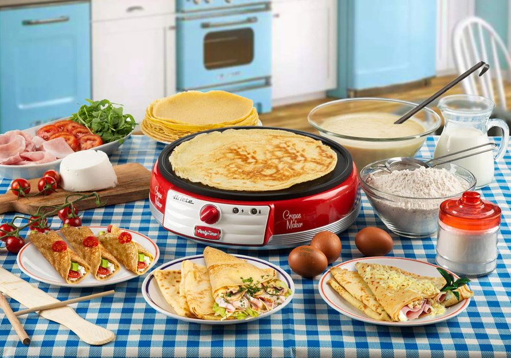 Crepe Maker AR-202/00 with Non-Stick Surface