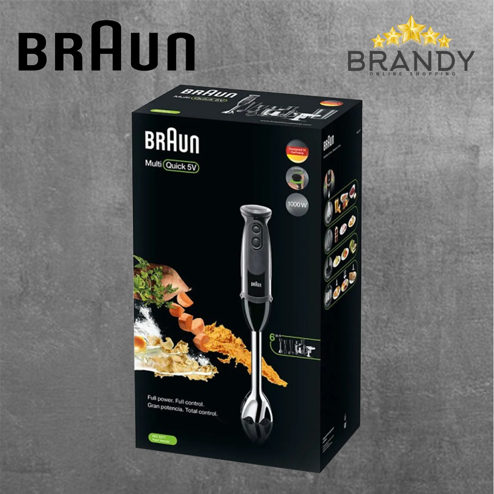 Hand Blender Set MQ5277BK with 21 Speeds and 1000W Power