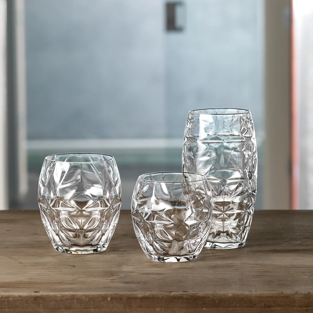 Oriente Clear Long Cups Set 6pcs