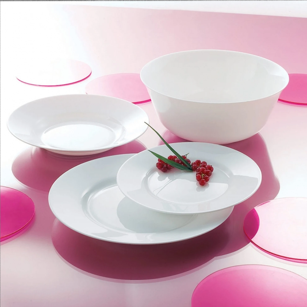 Everyday Dinner Set 31pcs Opal Glass