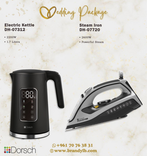 Dorsch Wedding Package + GIFT Luminarc Dinner Set