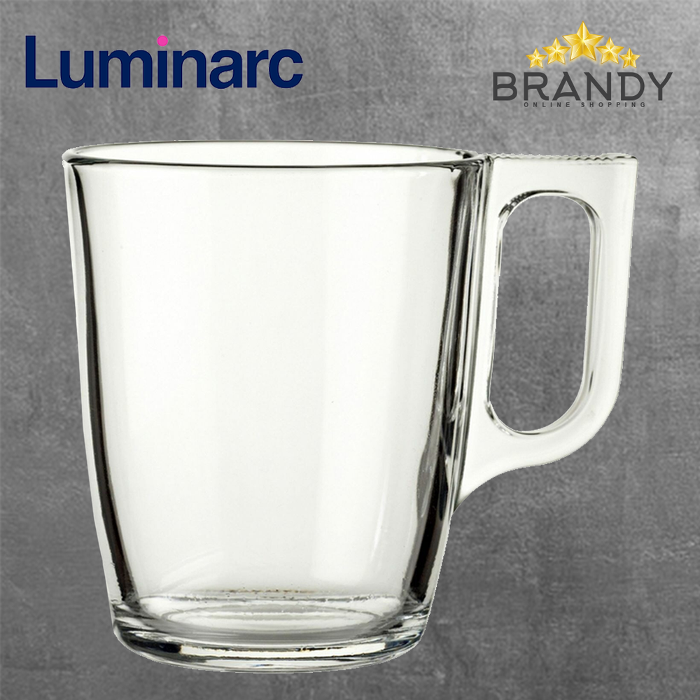 Nuevo Set 6 Glass Mugs 25cl