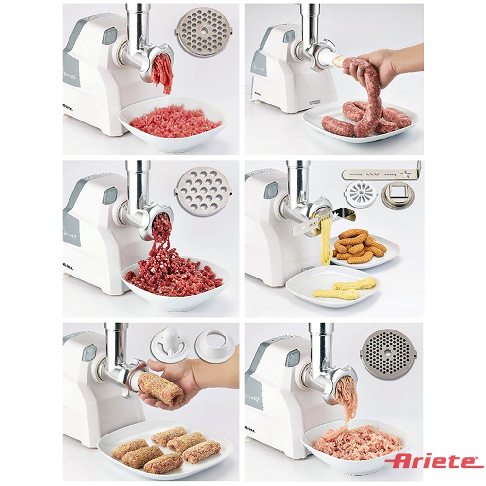 Meat Grinder AR-2944 1500W with Multiple Attachments