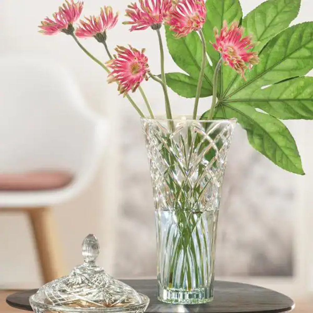 Melodia Vase 30cm Crystal Glass