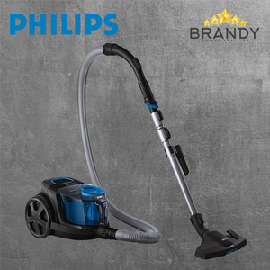 PowerPro Compact Bagless Vacuum Cleaner 1800W High Efficiency Filter Black Blue