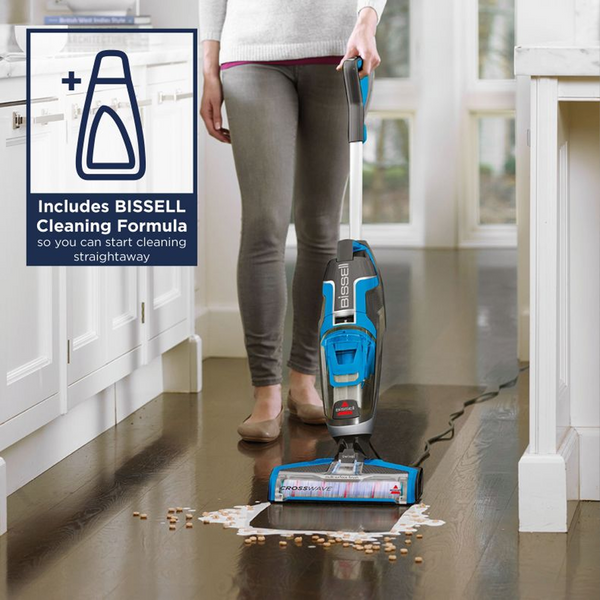 Bissell CrossWave 1713 3-in-1 Corded Multi-Surface Cleaner Titanium Blue