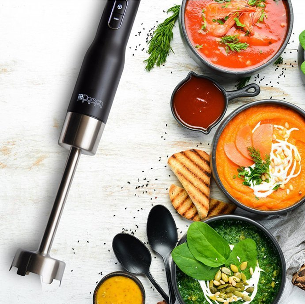 Hand Blender Set DH-07200 + Free Curver Set 3 Containers