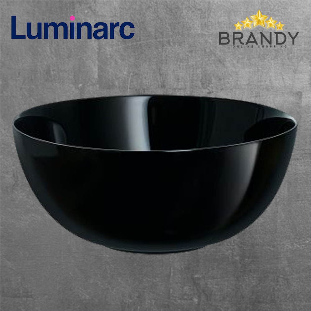 Diwali Black Salad Bowl 21cm
