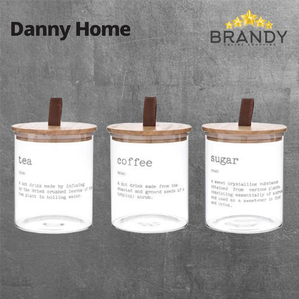 Danny Home Set 3 Glass Jars 750ml 1988-72-1