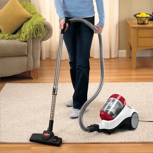 Bissell Corded Clean View Multi Cyclonic Vacuum Cleaner-Red 1994K