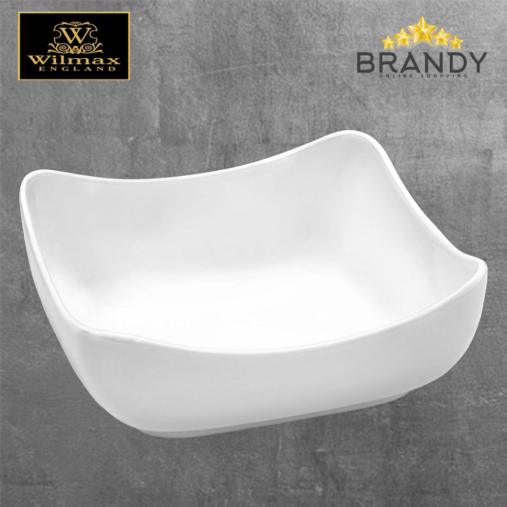 Square Porcelain Bowl - 15x15cm or 19x19cm