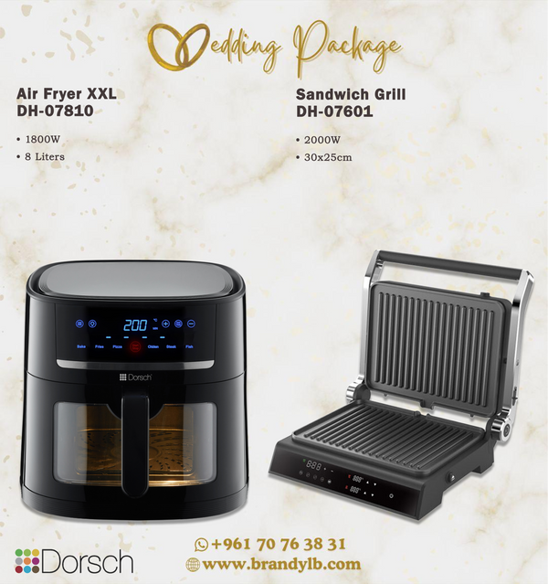 Dorsch Wedding Package + GIFT Luminarc Dinner Set