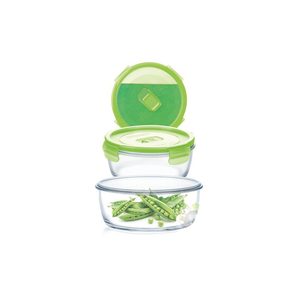 Pure Box Round Green Food Containers