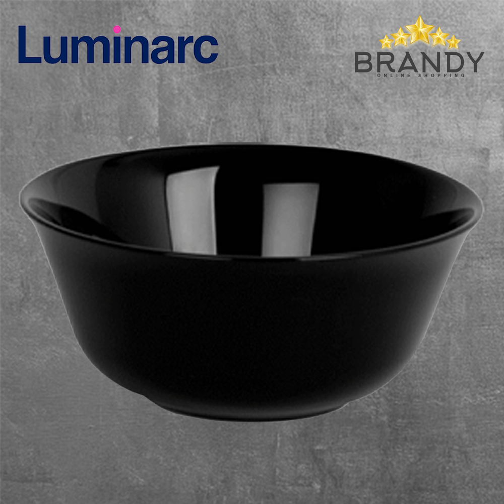 Carine Black Bowls 12cm Set of 6